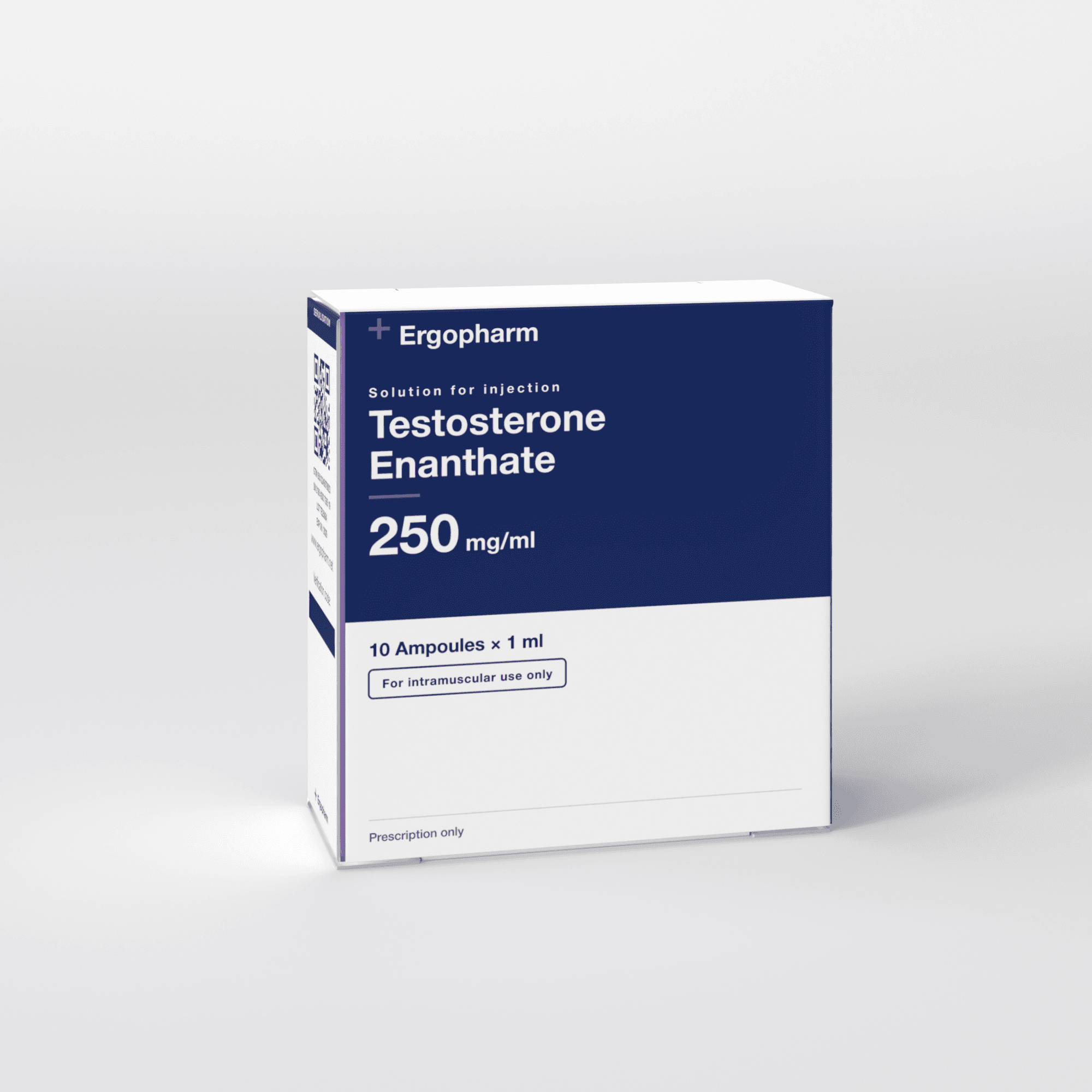 Testosterone Enanthate 250 mg/ml — Ergopharm carton