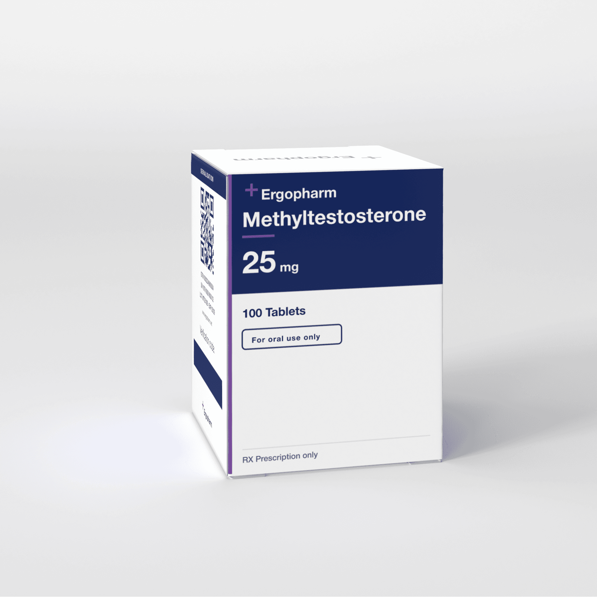 Methyltestosterone 25 mg — Ergopharm carton