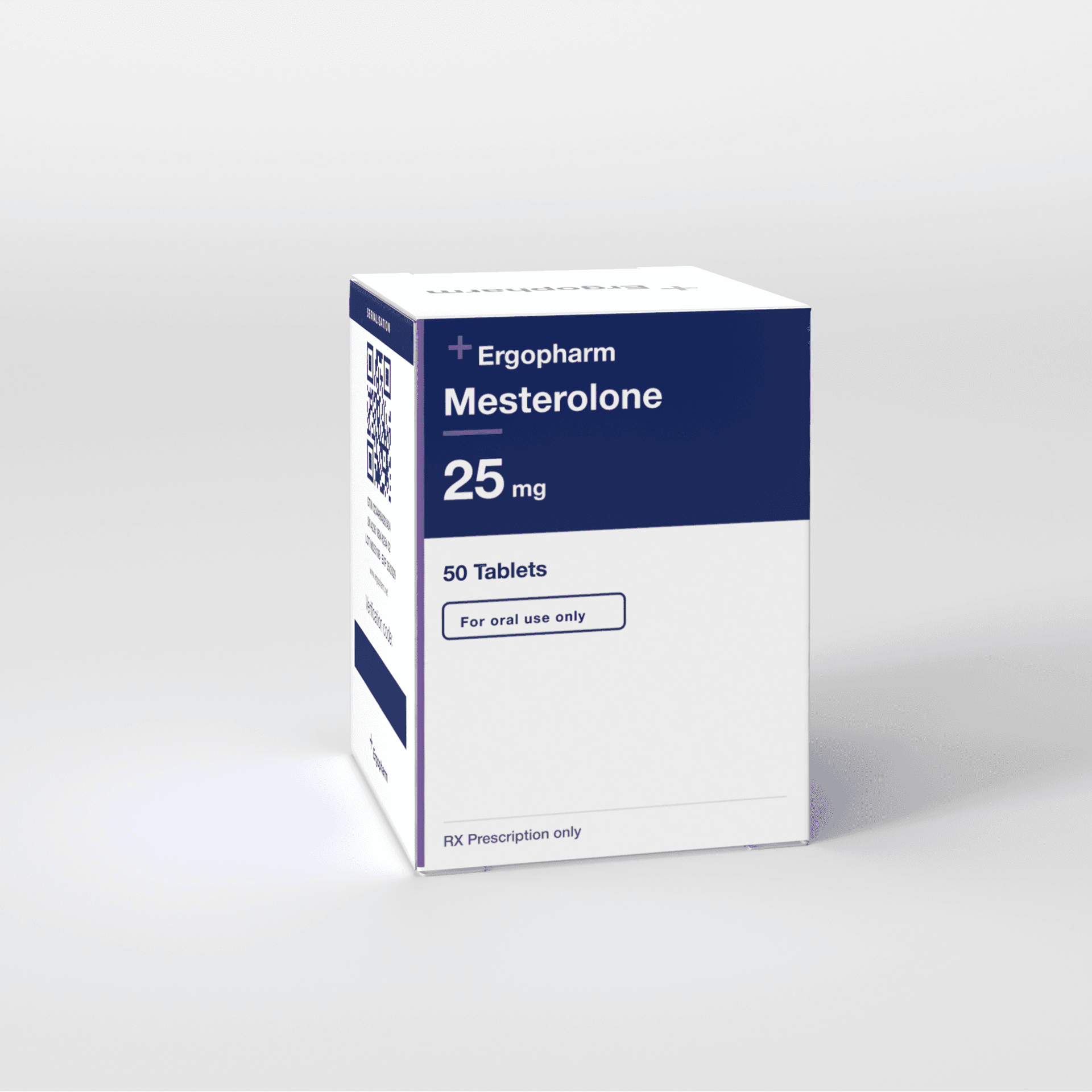 Mesterolone 25 mg — Ergopharm carton