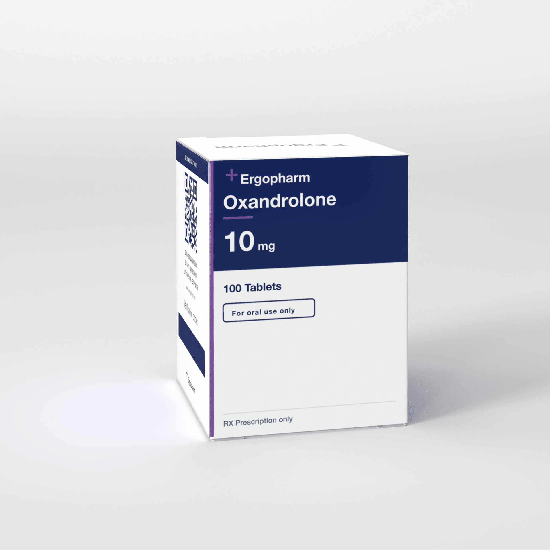 Oxandrolone 10 mg — Ergopharm carton